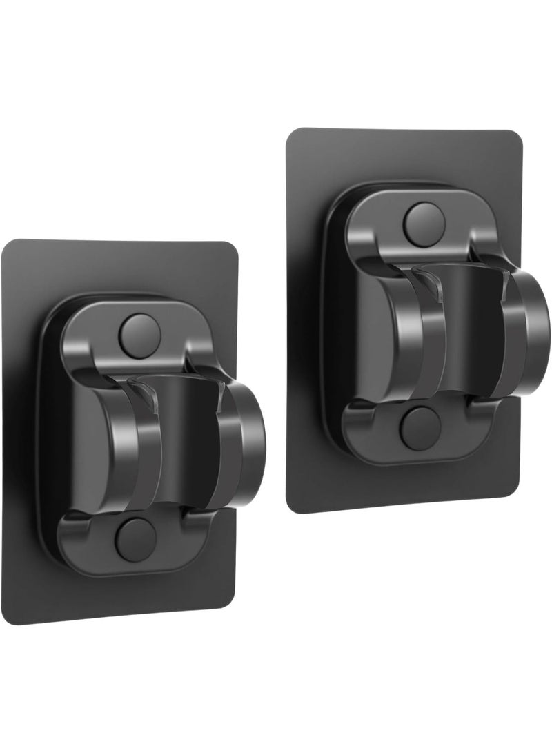 2 PCS Large Wall Mount Strong Adhesive Waterproof Handheld Shower Holder,Shower Head Holder - Image 1